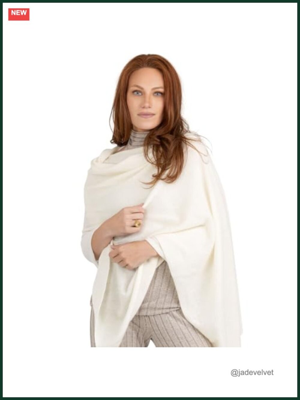 Luxury Cashmere Wrap Scarf Stole Knitted Shawl for Women